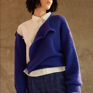 Designer brand sweater and shirt set